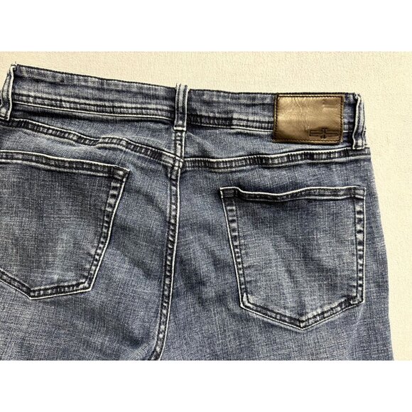 Liverpool Los Angeles Relaxed Straight Leg Jeans Denim Stretch Blue Size 32 - Picture 8 of 10